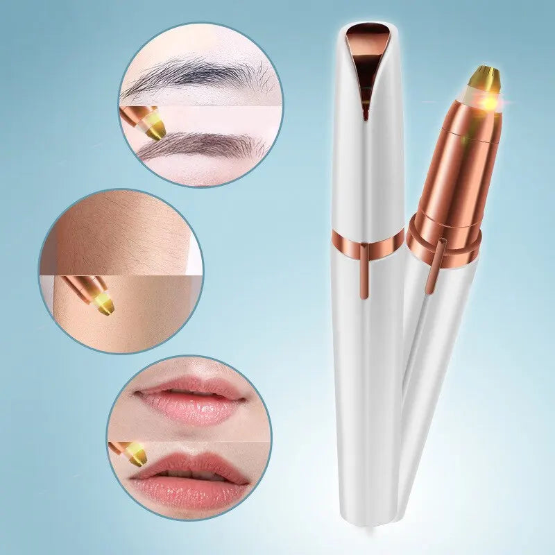 BrowLuxe™ Portable Eyebrow Trimmer – Precision & Comfort Anywhere